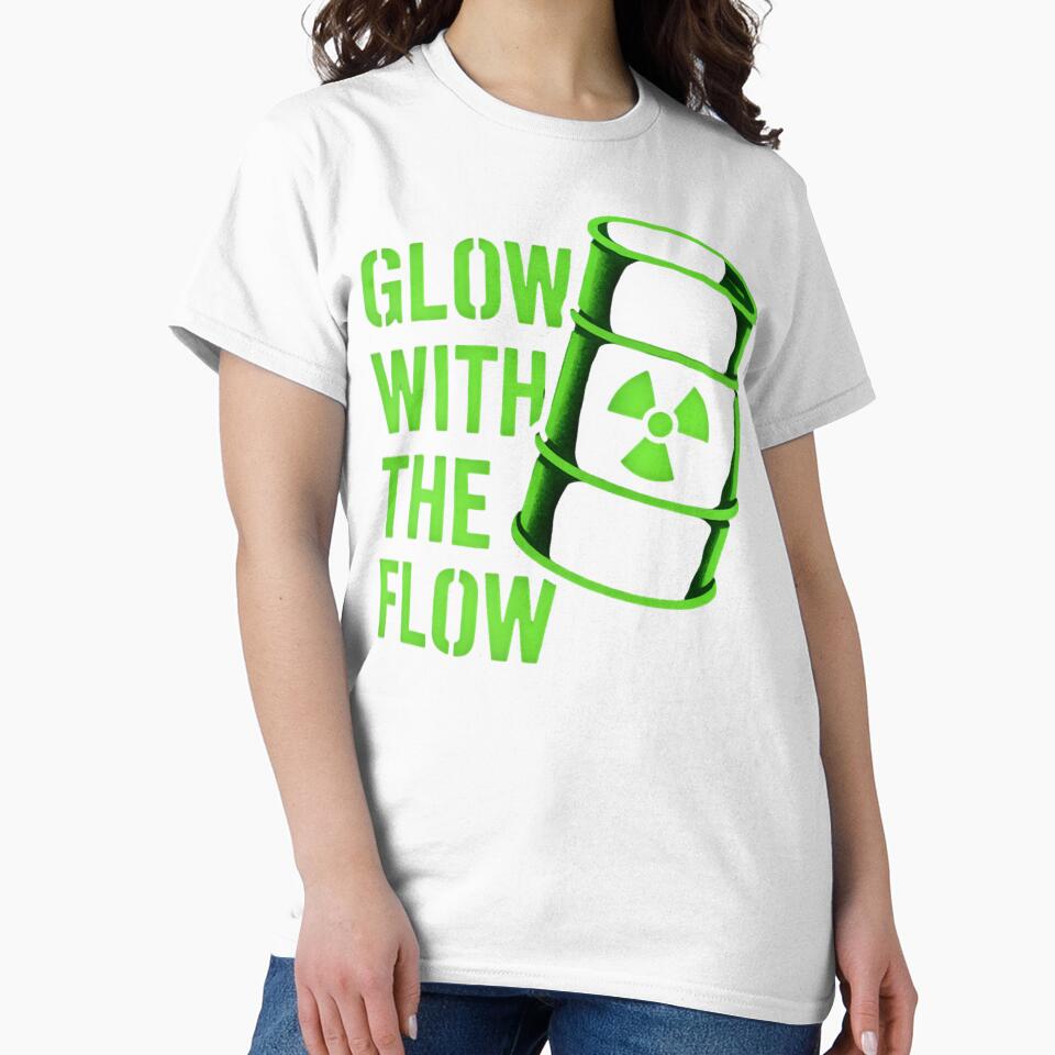 Glow With The Flow – Nuclear Irony Dark Humor by obinmoon
