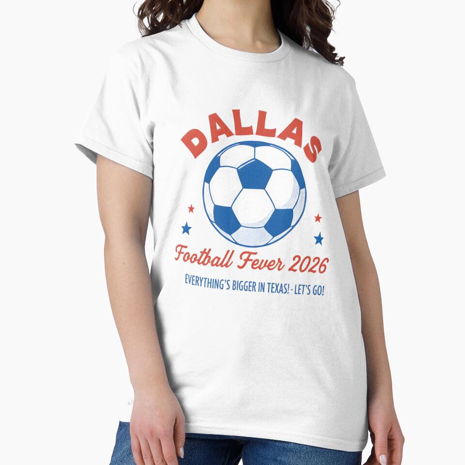 Dallas Texas 2026 Football Soccer USA by HowToCanadian
