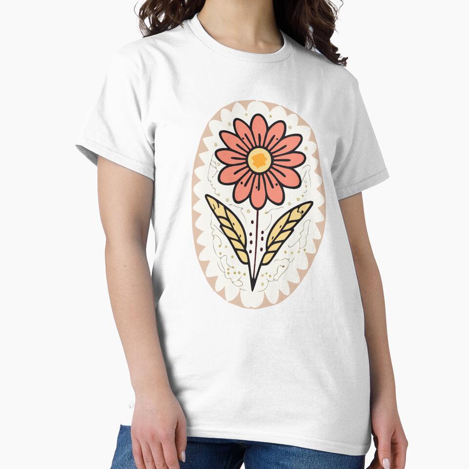 Bohemian Flower T-Shirts – Stylish & Artistic Boho Tees for Women & Men by MintCreativeSH