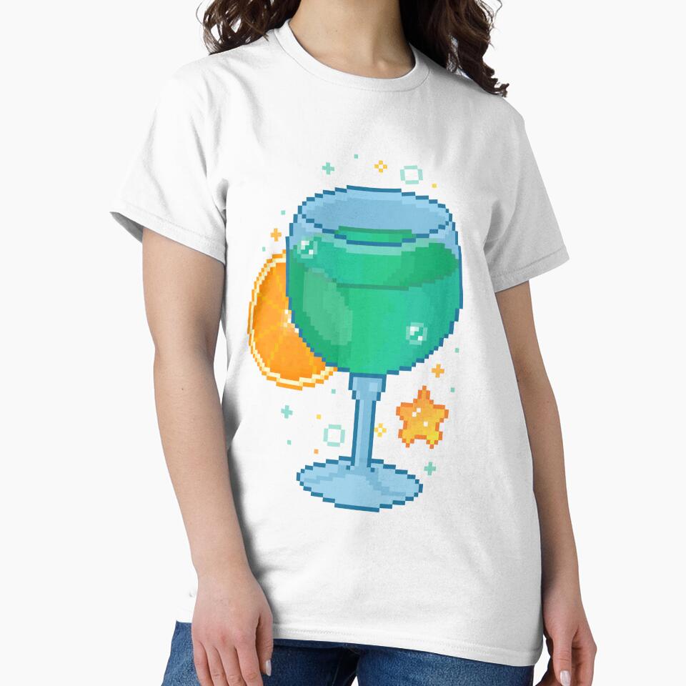 pixel sparkling drink by autumnalmanac