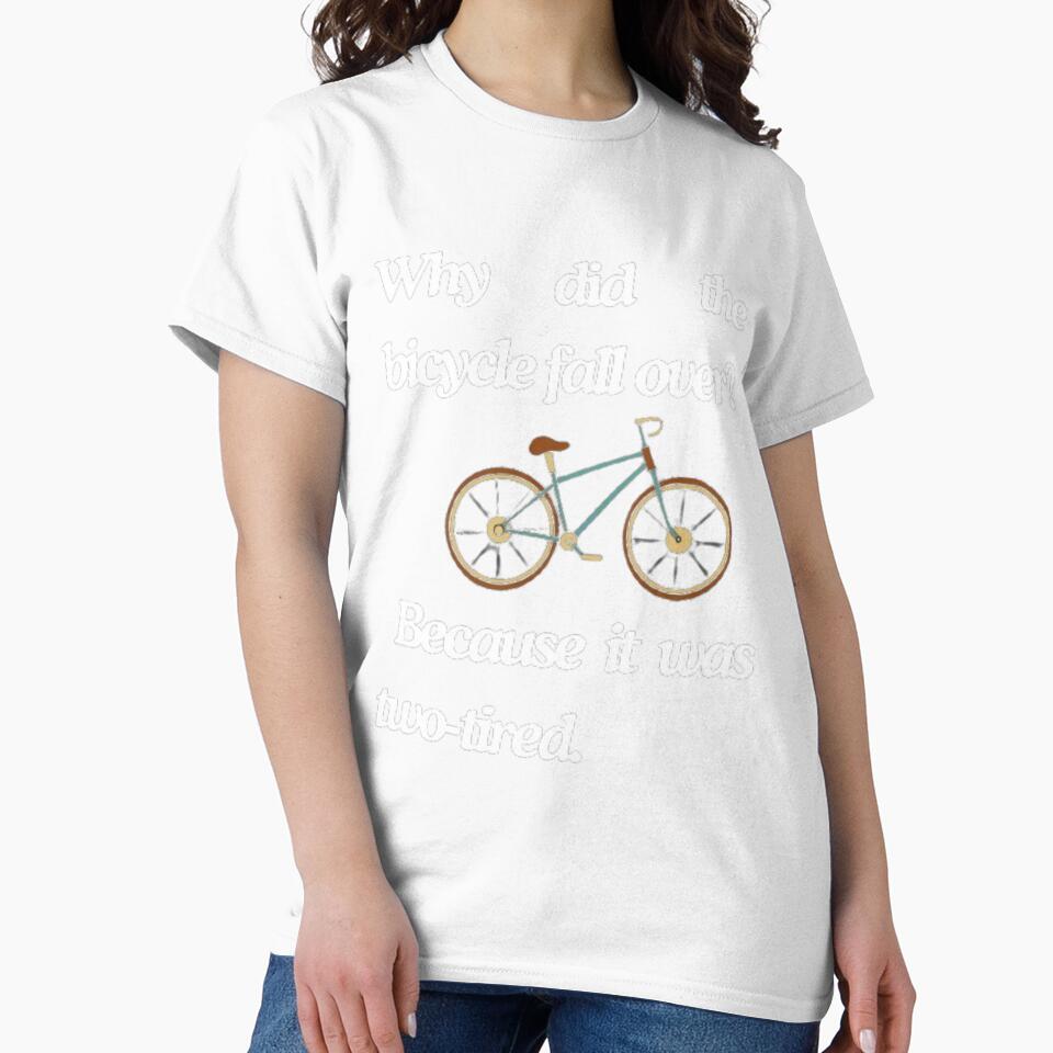 Why did the bicycle fall over? Dad Joke by GhostlyShadow