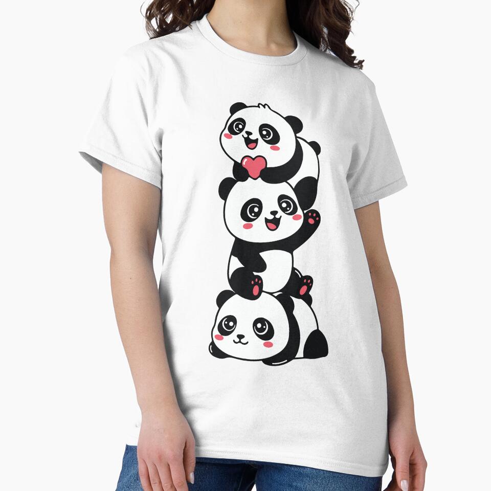 3 cute pandas by Amy's pet prints