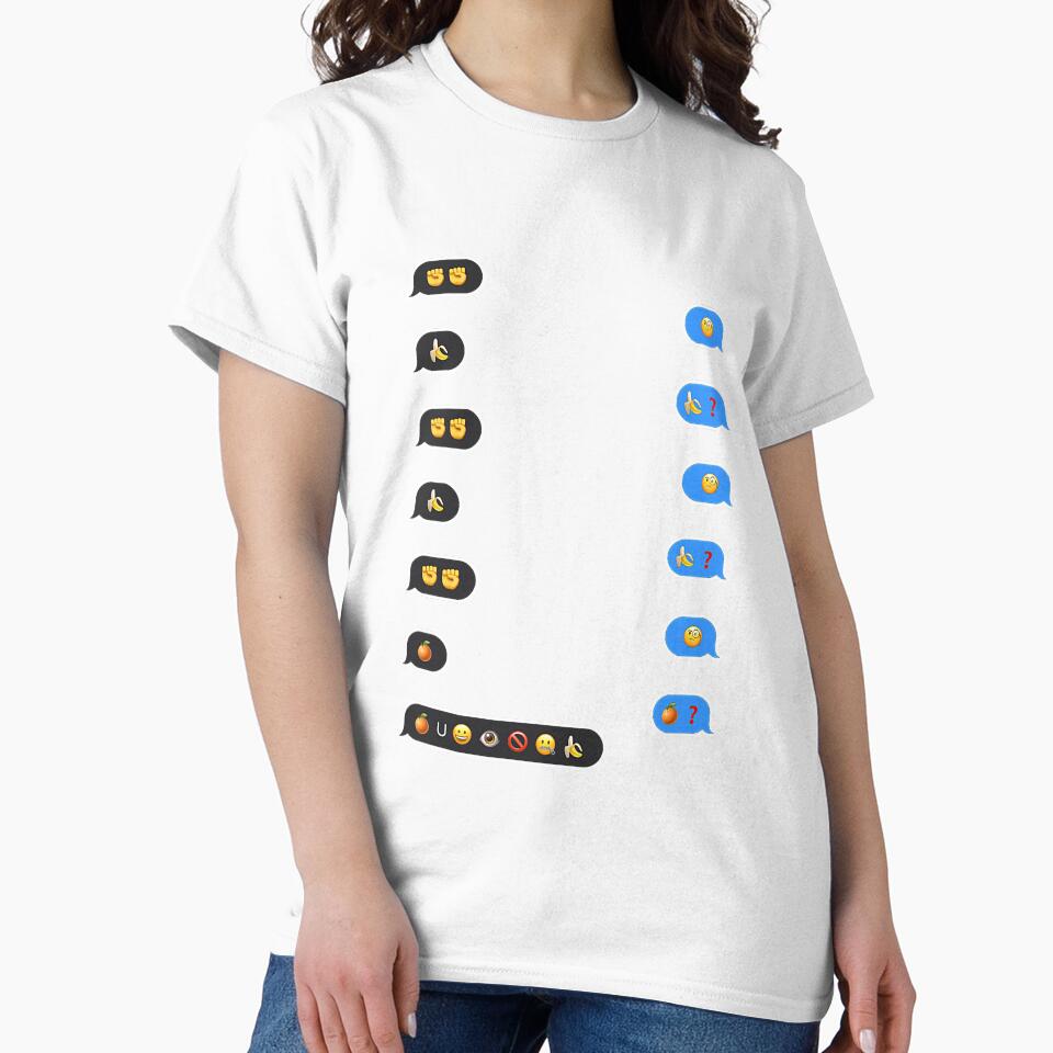 Classic Knock Knock Joke spelled in Emojis by HBBArtShop