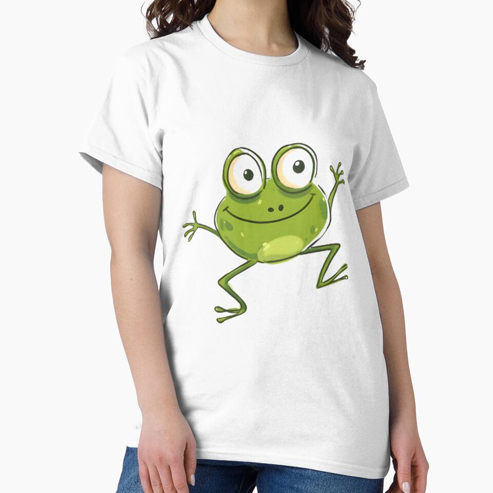 Funny frog by Retro Whimsy