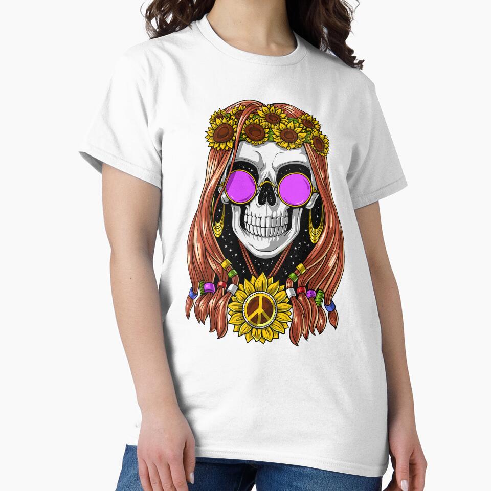 Hippie Skull by underheaven