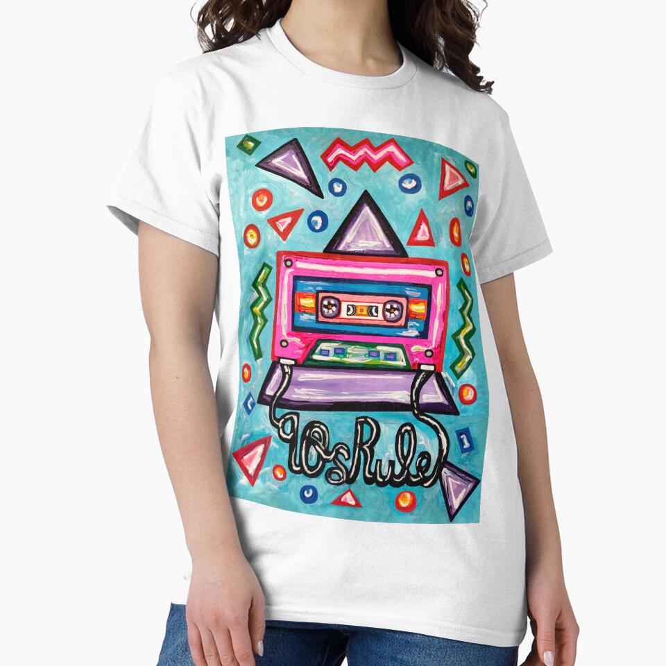 90s Rule Nostalgia Rewind Tape by Deborah Camp
