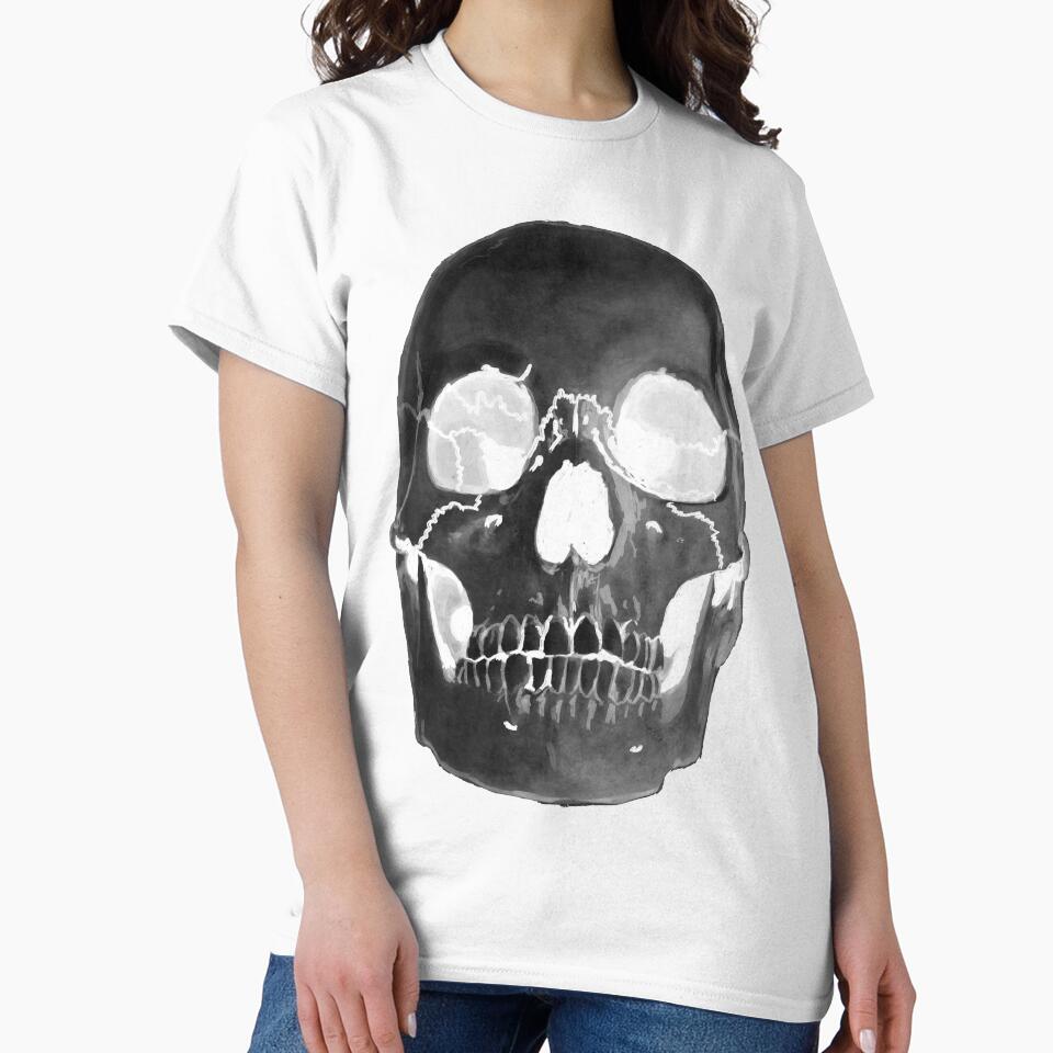 Negative Skull by ShayneoftheDead