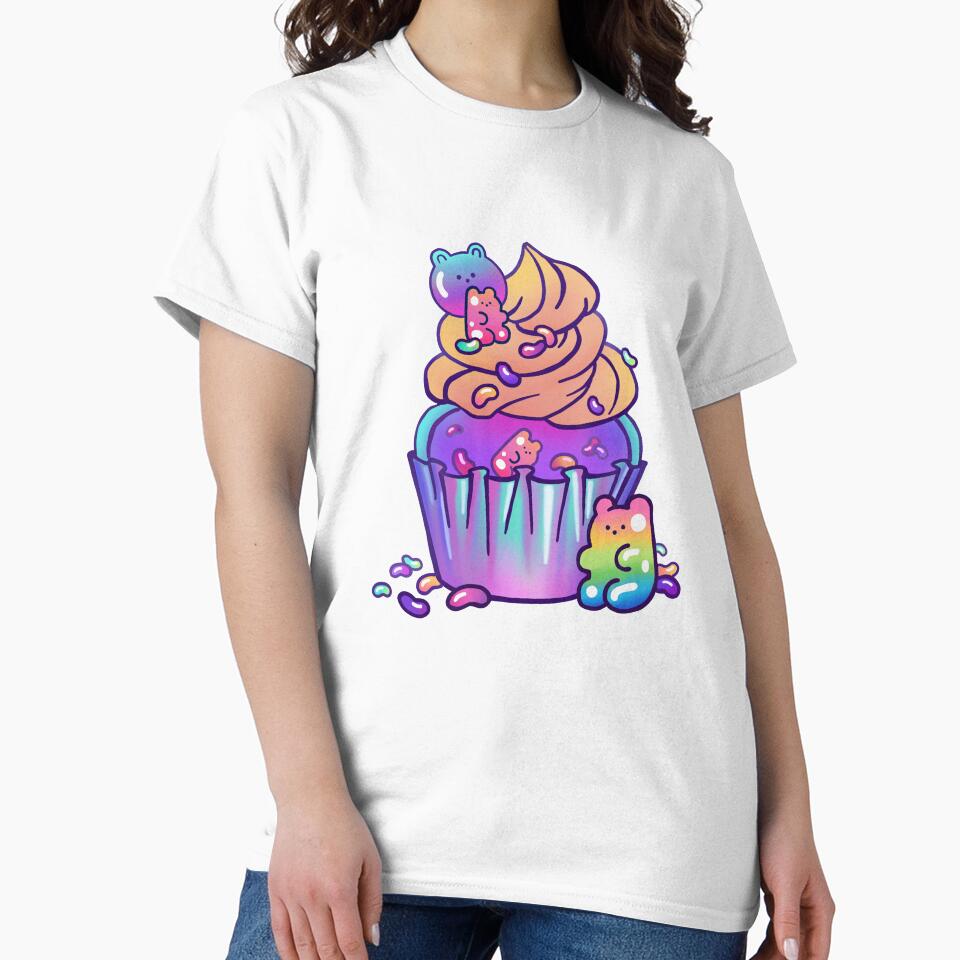 Cute Kawaii Jelly Bear Cupcake by LiquidNeko