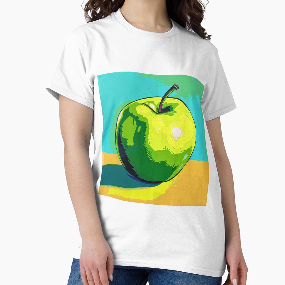 Granny Smith Pop Art 1 by AstroRisq