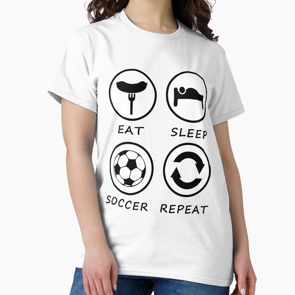 Eat Sleep Soccer Repeat by teledesign