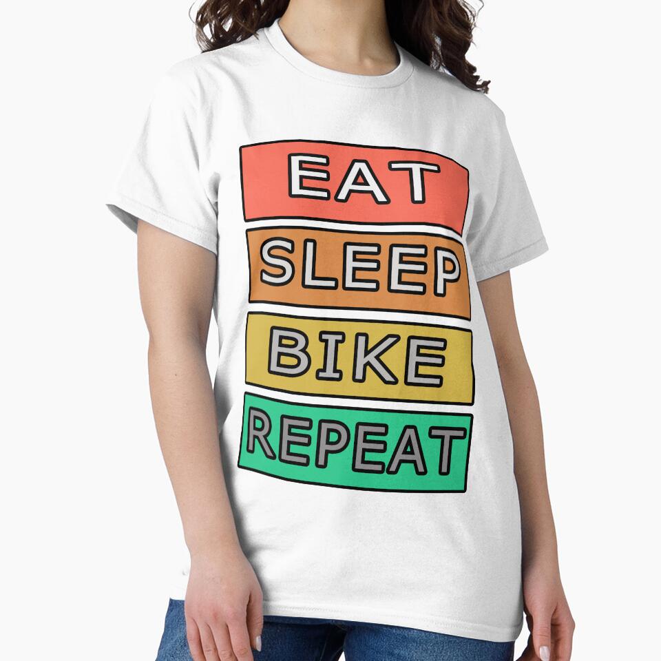 Eat Sleep Bike Repeat RETRO by teledesign