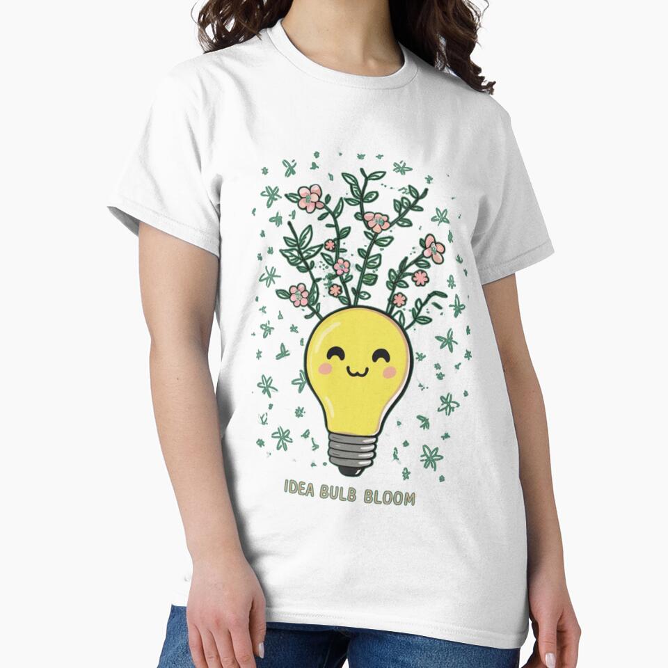 Idea Bulb Bloom - Kawaii by Rockin-Rainbow