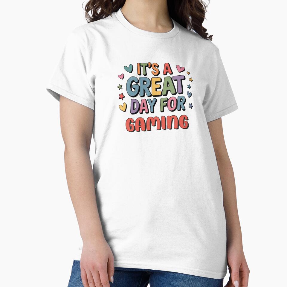 It's a Great Day for Gaming - Funny Gaming Lover by Watsonarts