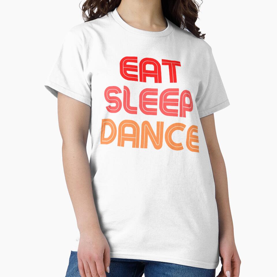 Copy of Eat Sleep Dance Repeat Red Saying by kyds