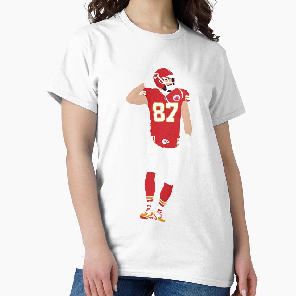 Travis Kelce football illustration by ArlemUnivers