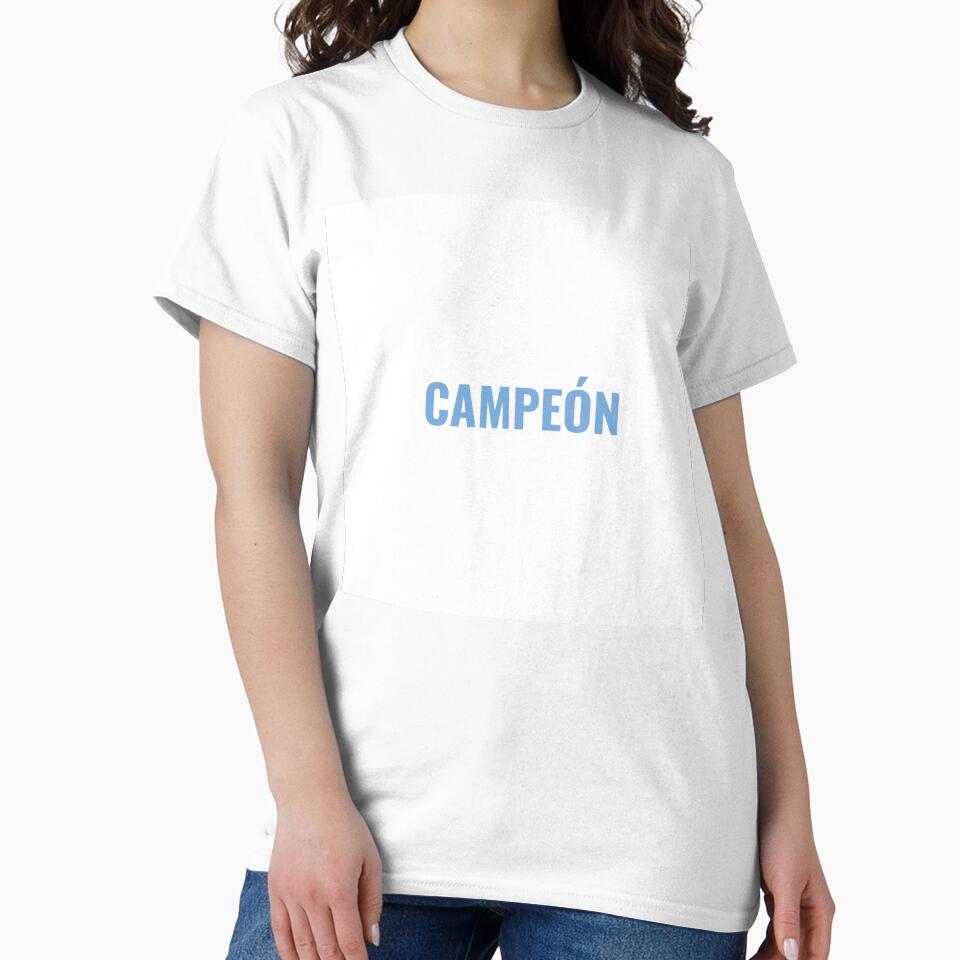 CAMPEÓN – Argentina Soccer Champion Tee | Uncle Jichuan by Uncle-Jichuan