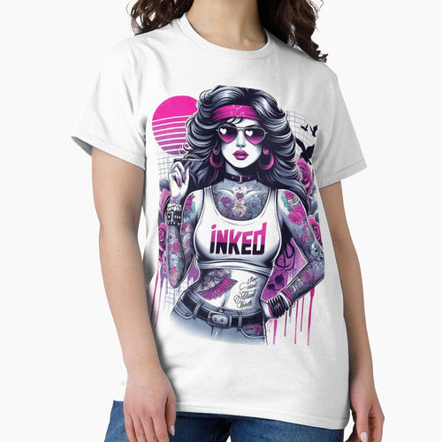 80s Tattoo Girl by PulpVintage