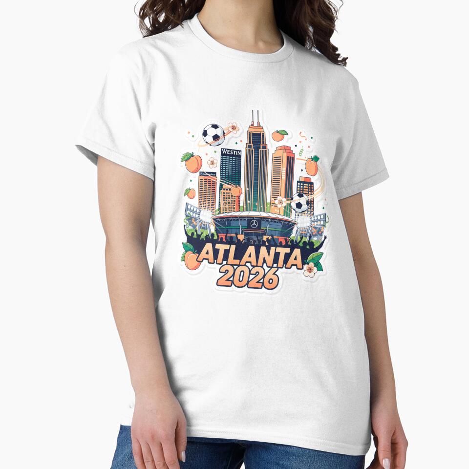 Atlanta 2026 Skyline Soccer by Modefissi