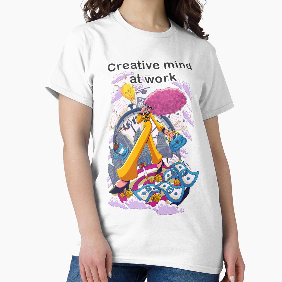 Creative Mind at Work – Modern Creative Illustration by Well Gama Studio