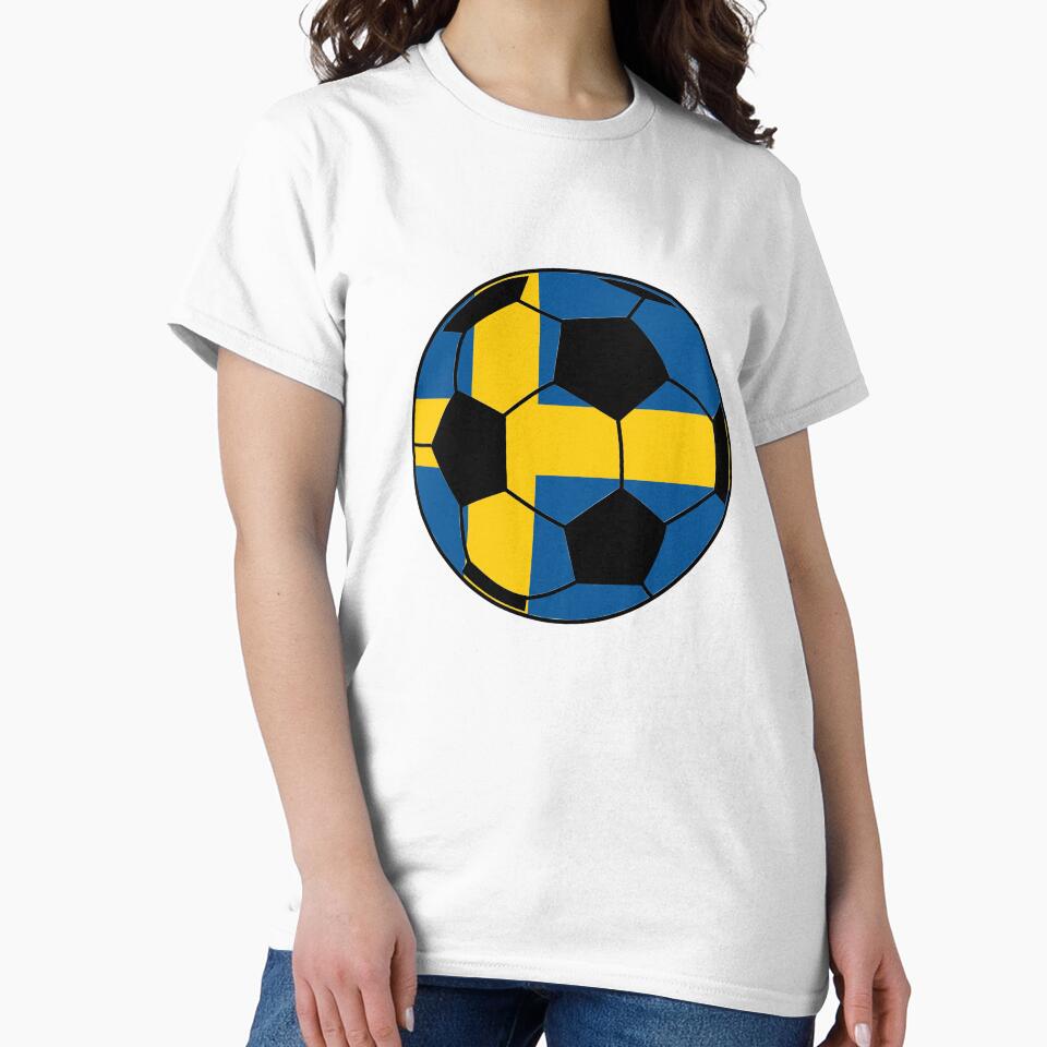 Sweden Flag Soccer Ball by FinalScoreClub