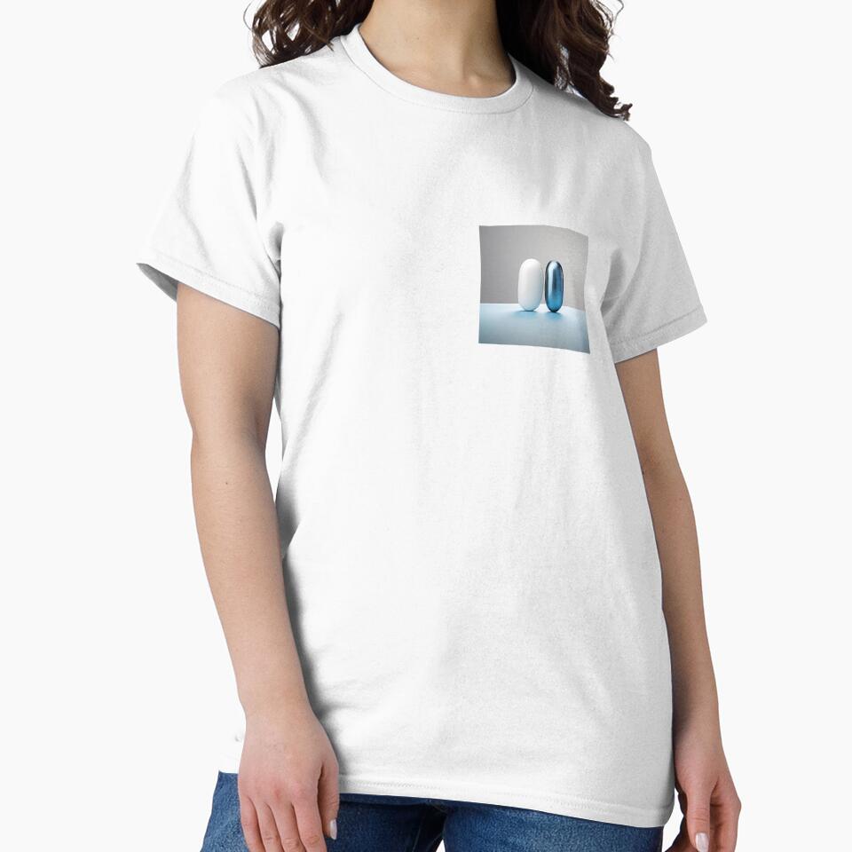 Minimalist White and Blue Capsules by fillthecheryl