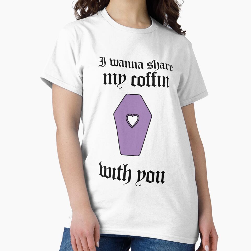 Share my coffin simple - gothic valentine's day by CuriosumArt