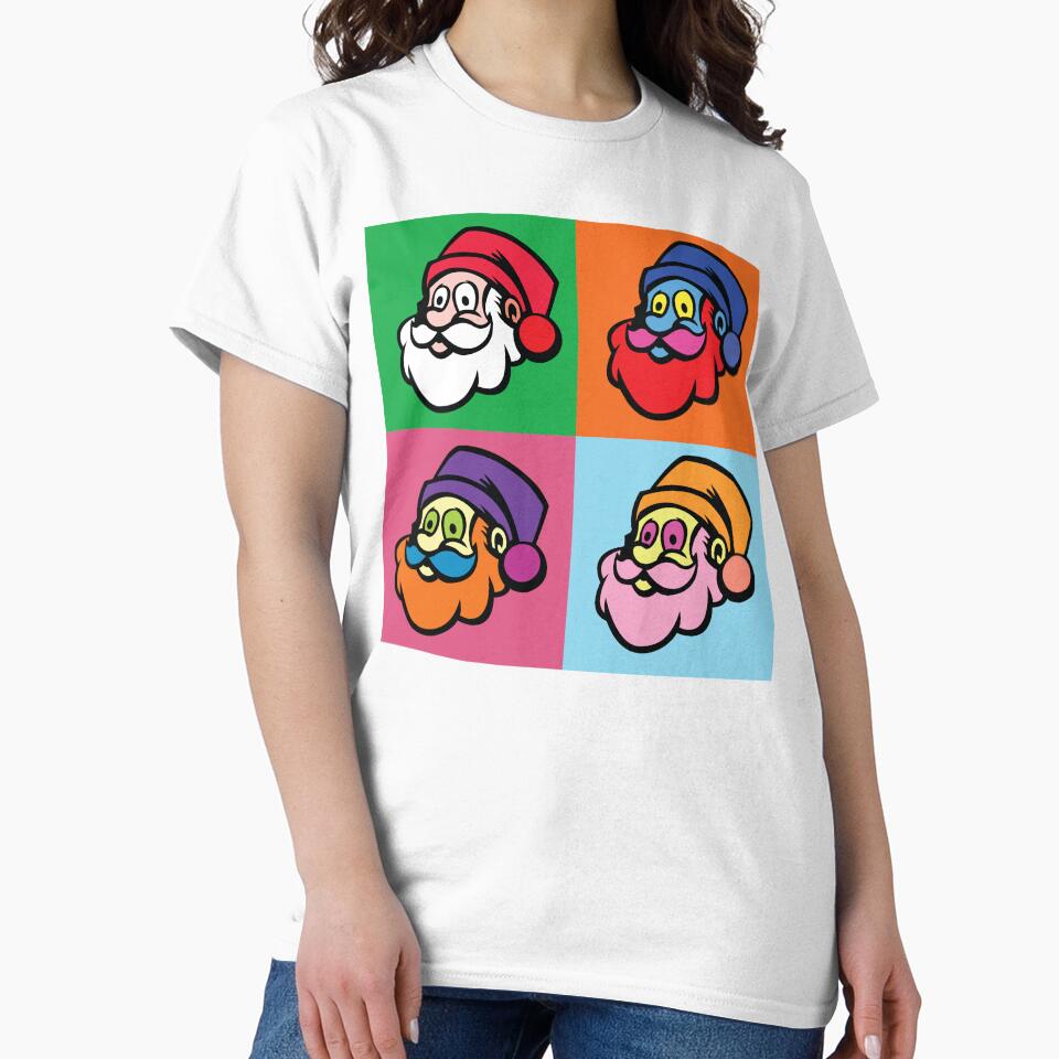 Pop Art Santa Claus by Peter Orum