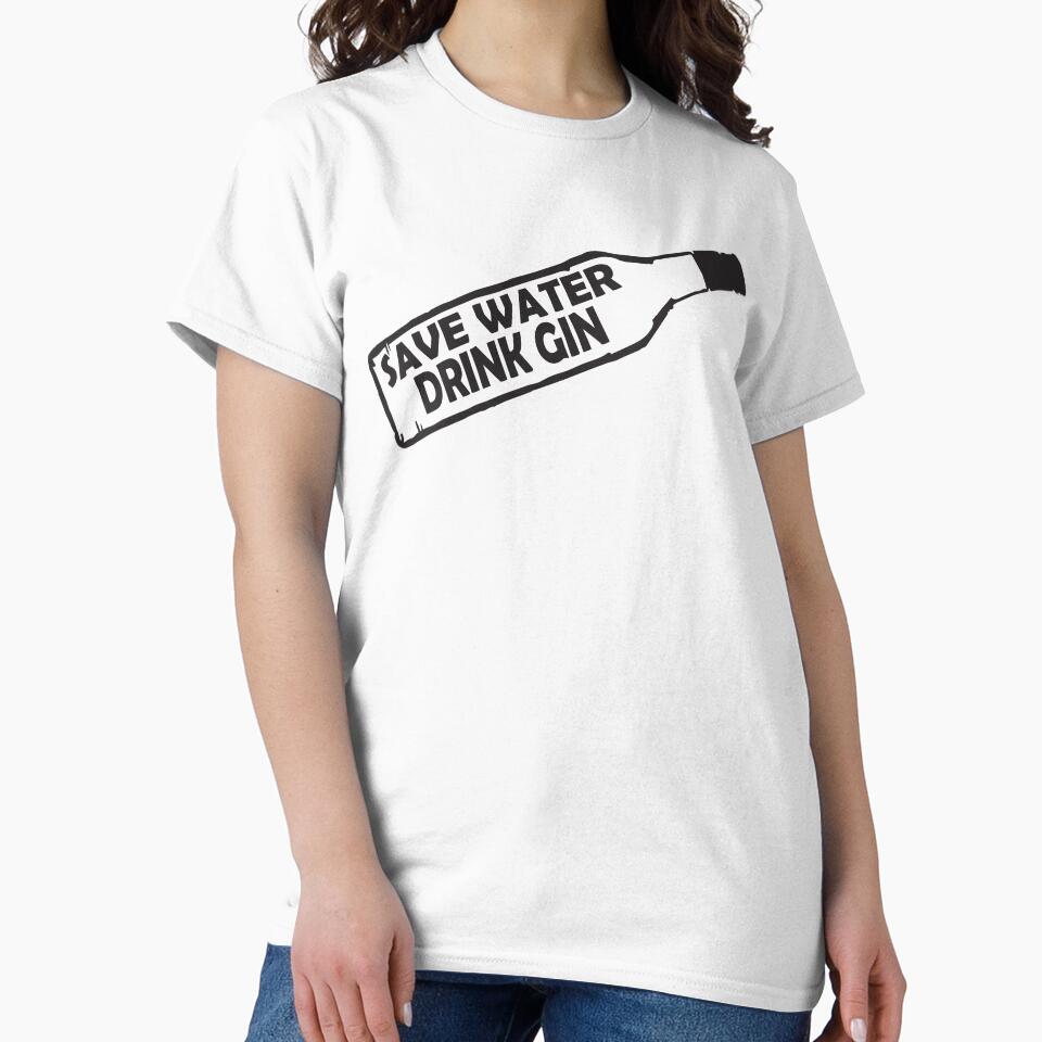 Save water drink Gin by GatoBlanco