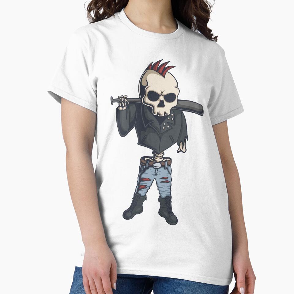 Punk skull by sevenforArt