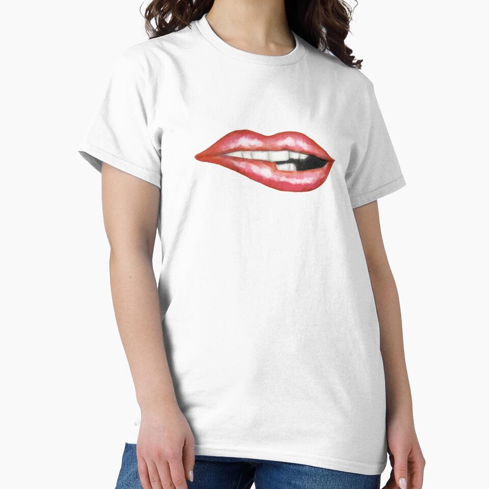 Red Lips by Kathleen Bruce Illustration