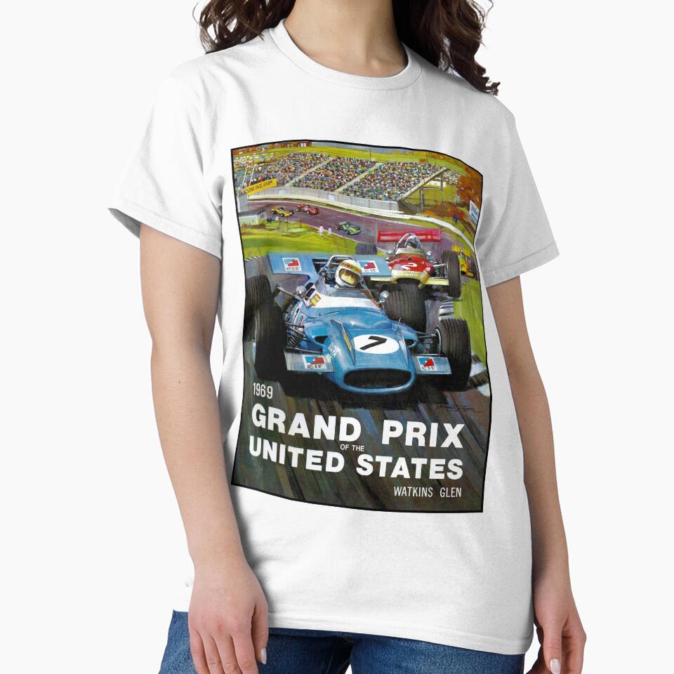 UNITED STATES GRAND PRIX: Watkins Glen Print by posterbobs