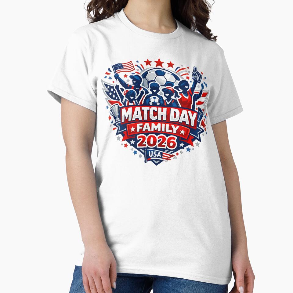 USA Soccer Family 2026 Match Day by XYZ Studio