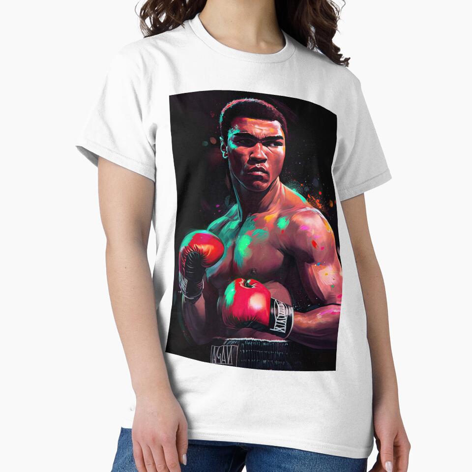 Muhammad Ali Pop Art Vibrant Color Contrats by ThatsTheStyle