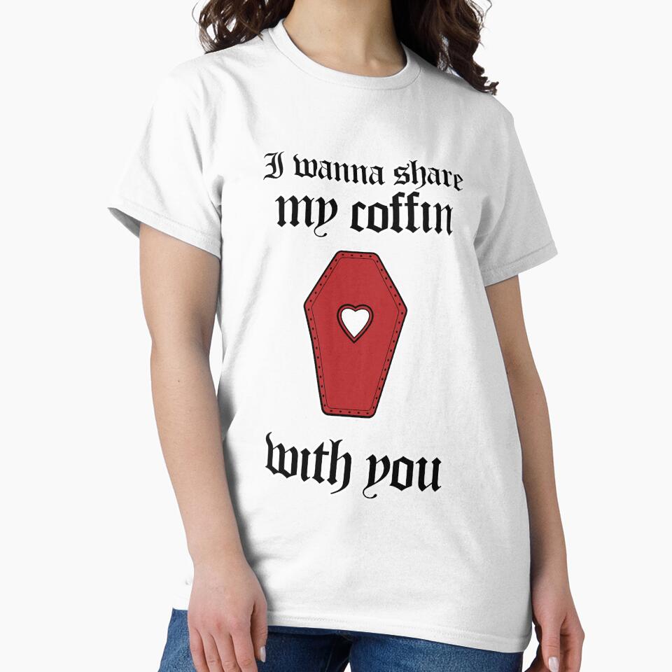 Share my coffin dots red - gothic valentine's day by CuriosumArt
