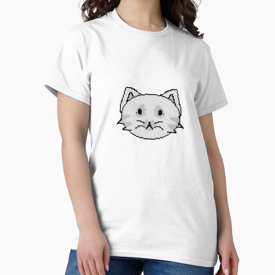 Light Grey Adorable Cat by meemcloud