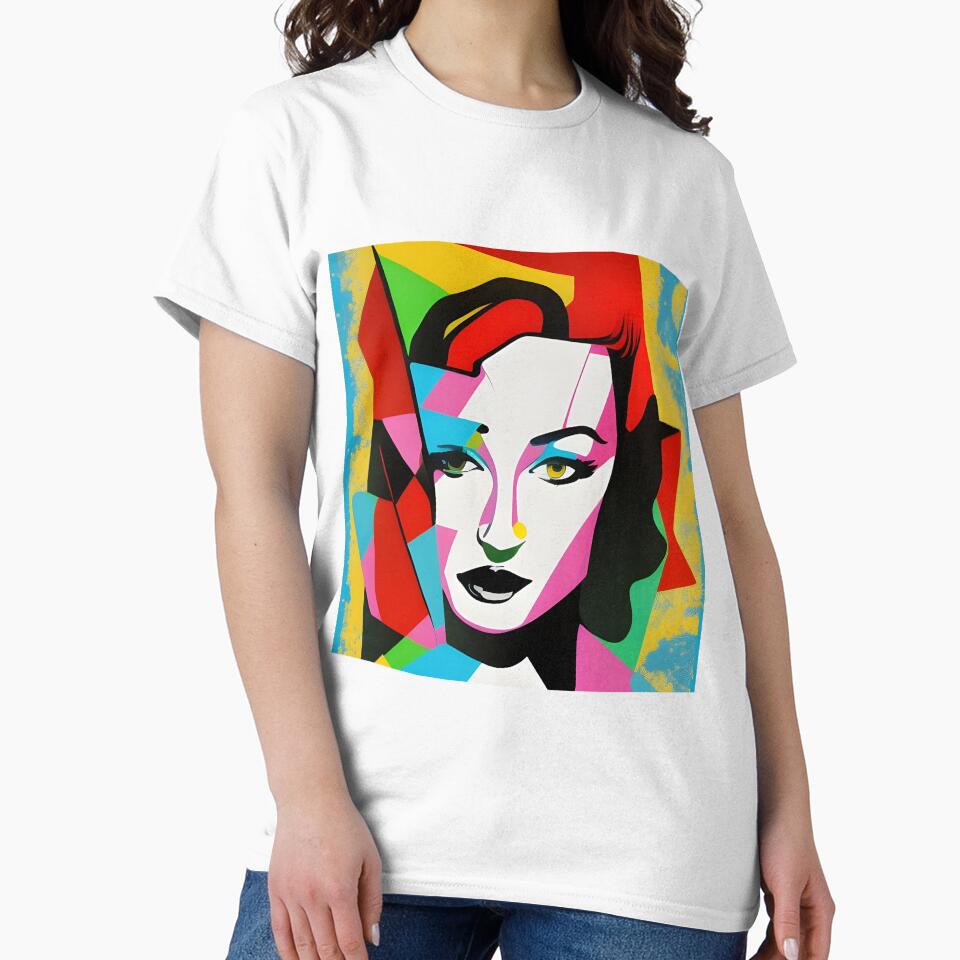 Pop art woman by simaso
