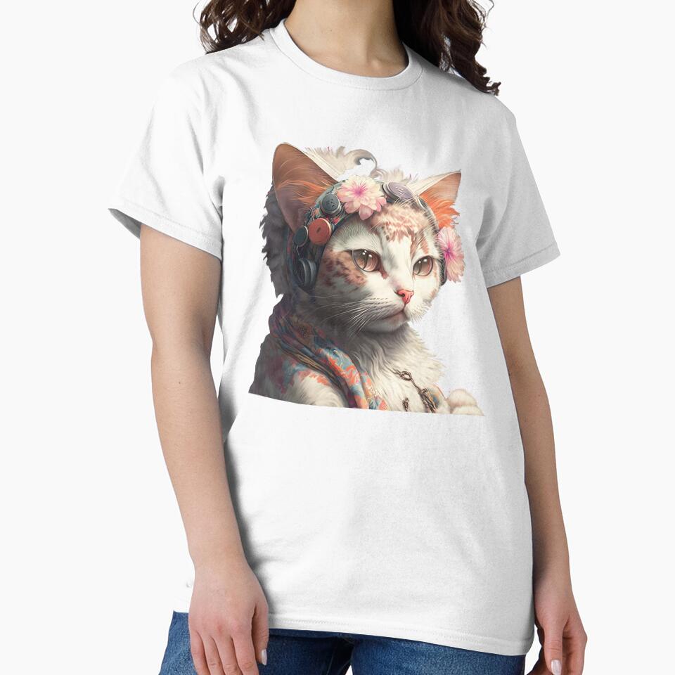 Cat hippie by AnimalArtPhotos