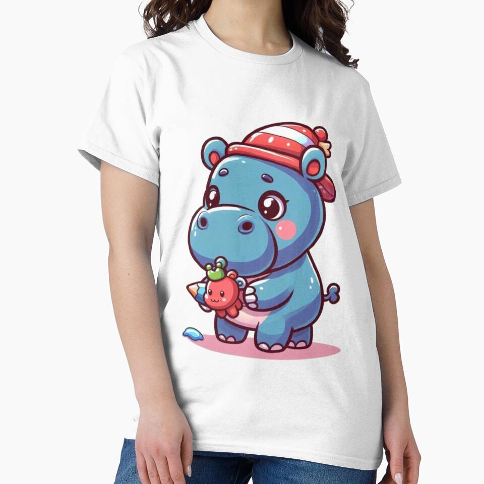 Cartoon Hippo by MYSTAYA