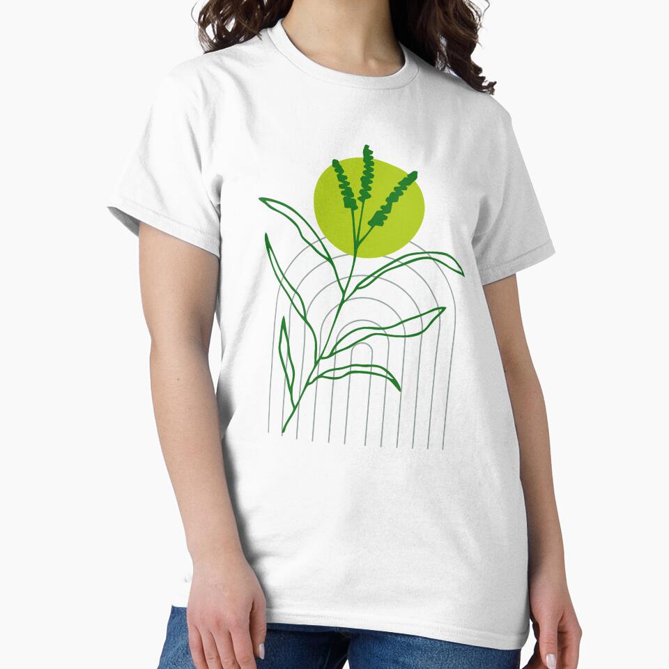 Boho Artful Green Minimal by sutja