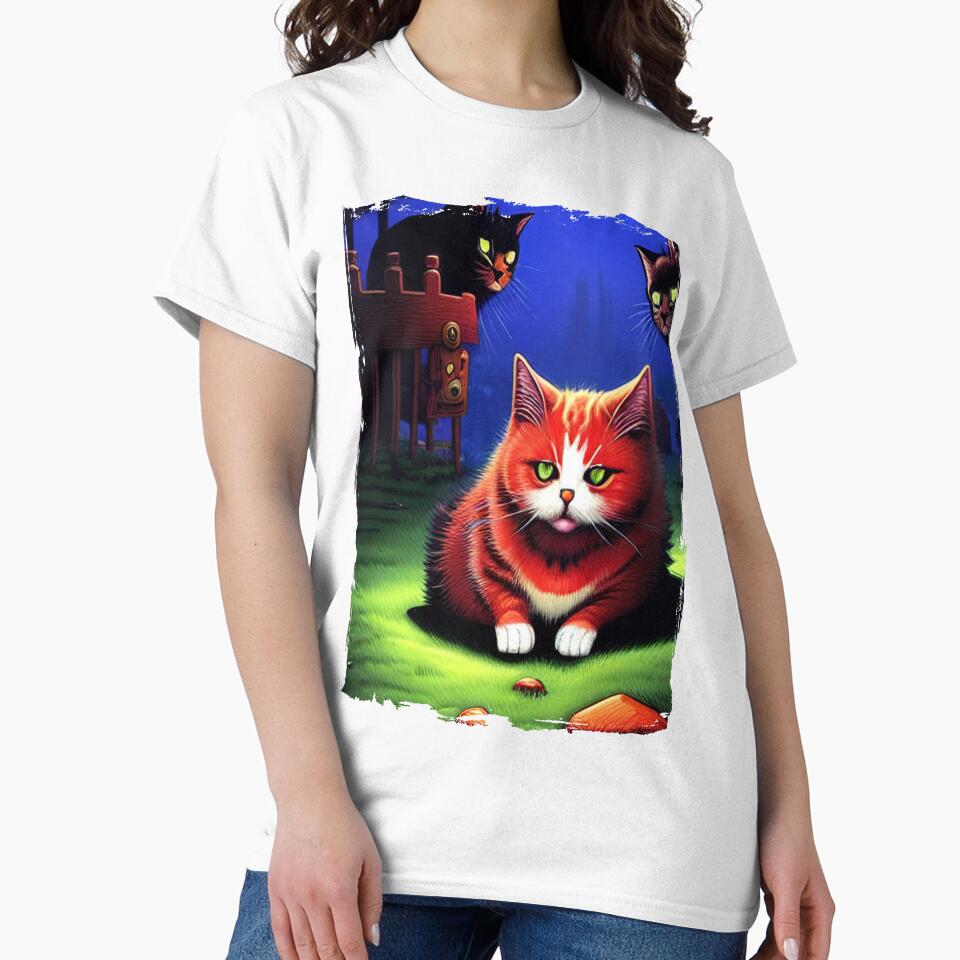 Sad Cat in Grunge 3 by GeminiDaydreamer