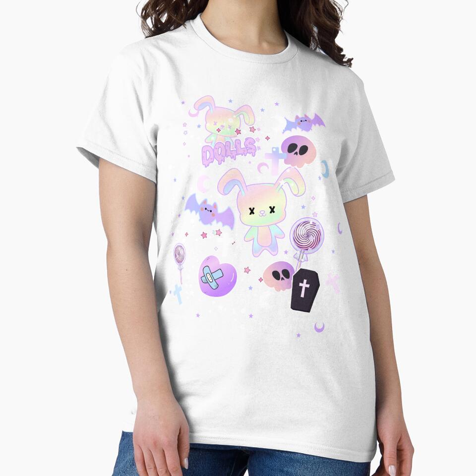 Pastel Goth Cute Kawaii Bunny by Kink Collective
