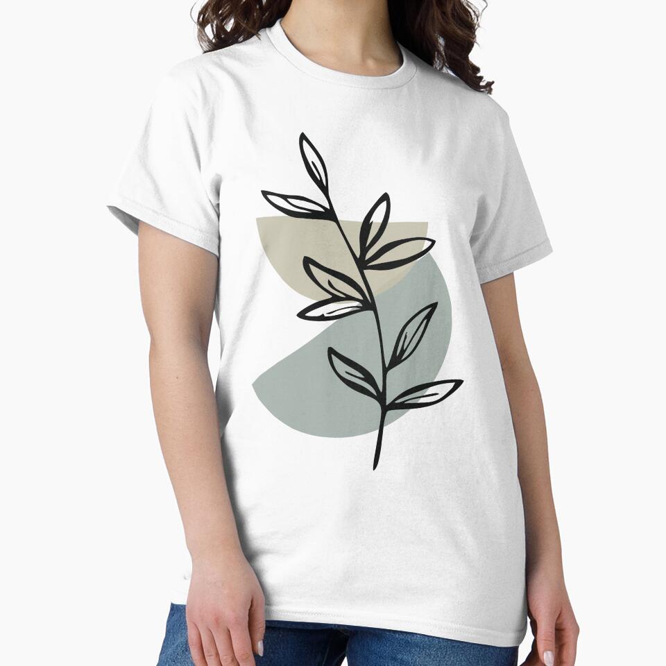 Boho Green Modern Minimal by sutja