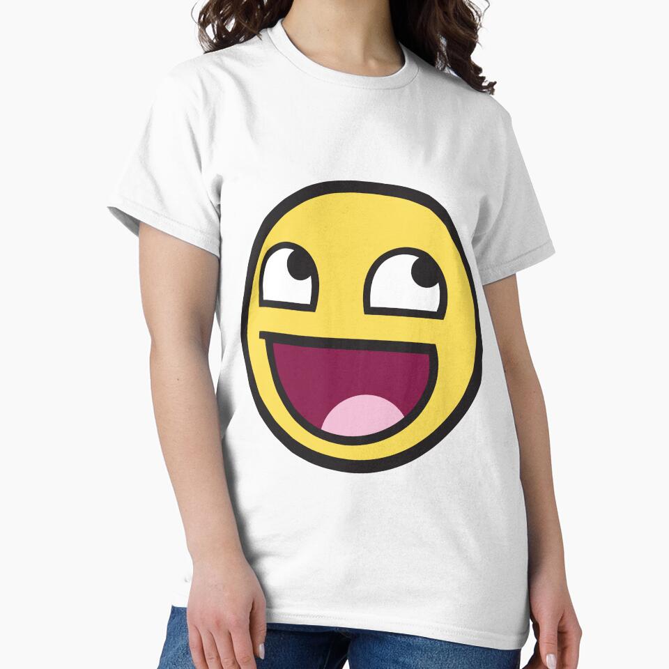Awesome Face Funny Meme Smiley Emoticon by TotalityDesigns