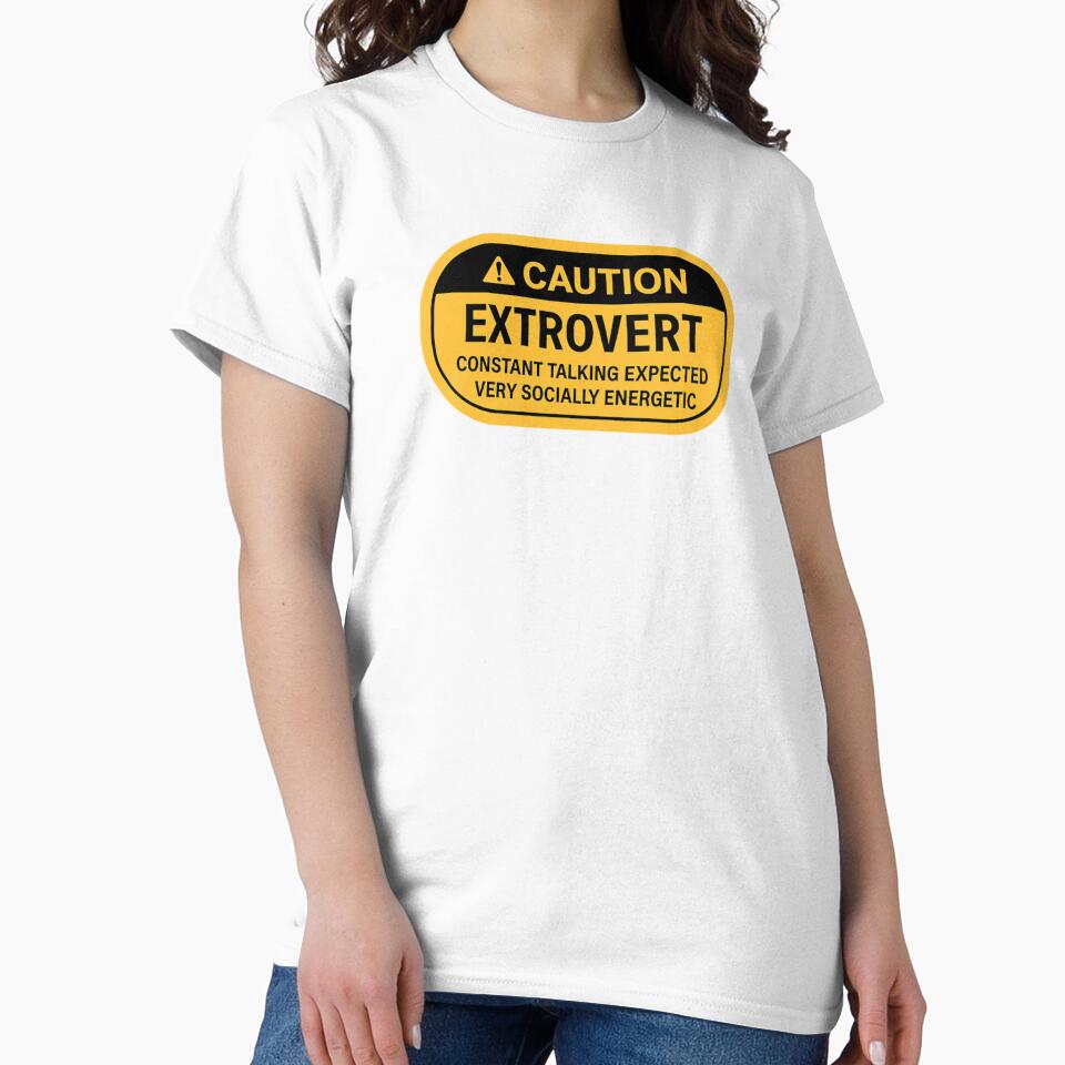Caution! Extrovert by bystudio.buu