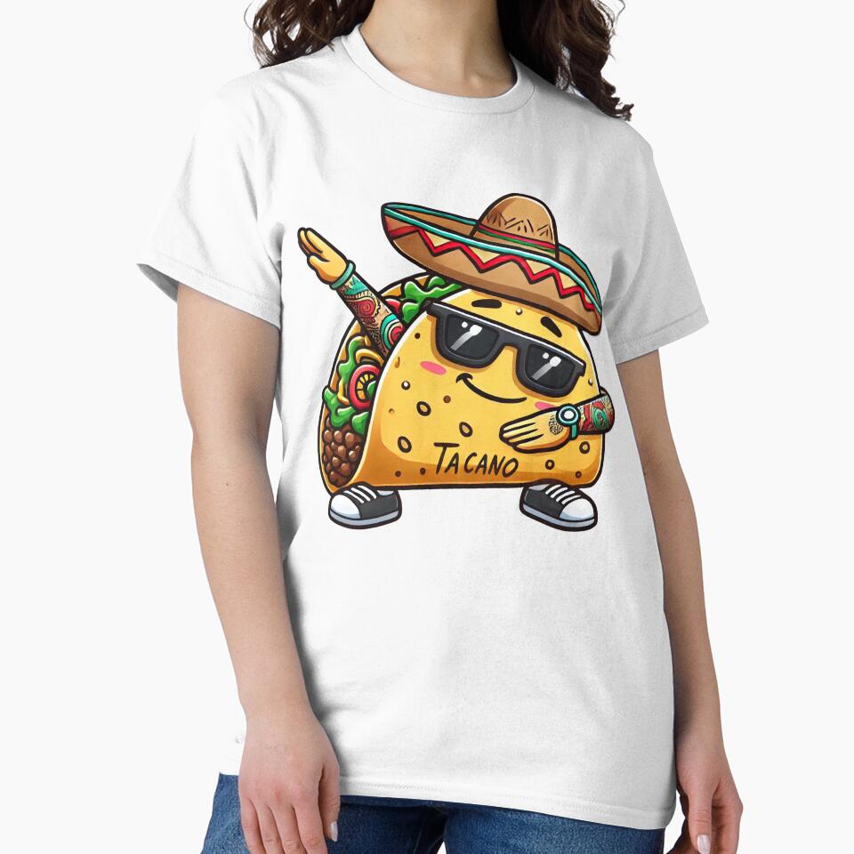 Cool Dabbing Taco in Chicano Style by Dazeville Studio1541