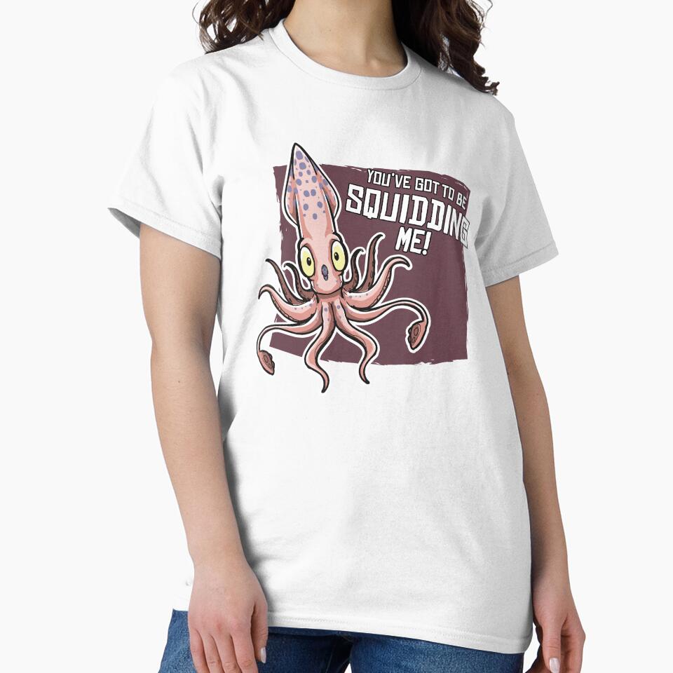 You've got to be Squidding me! by hallustration