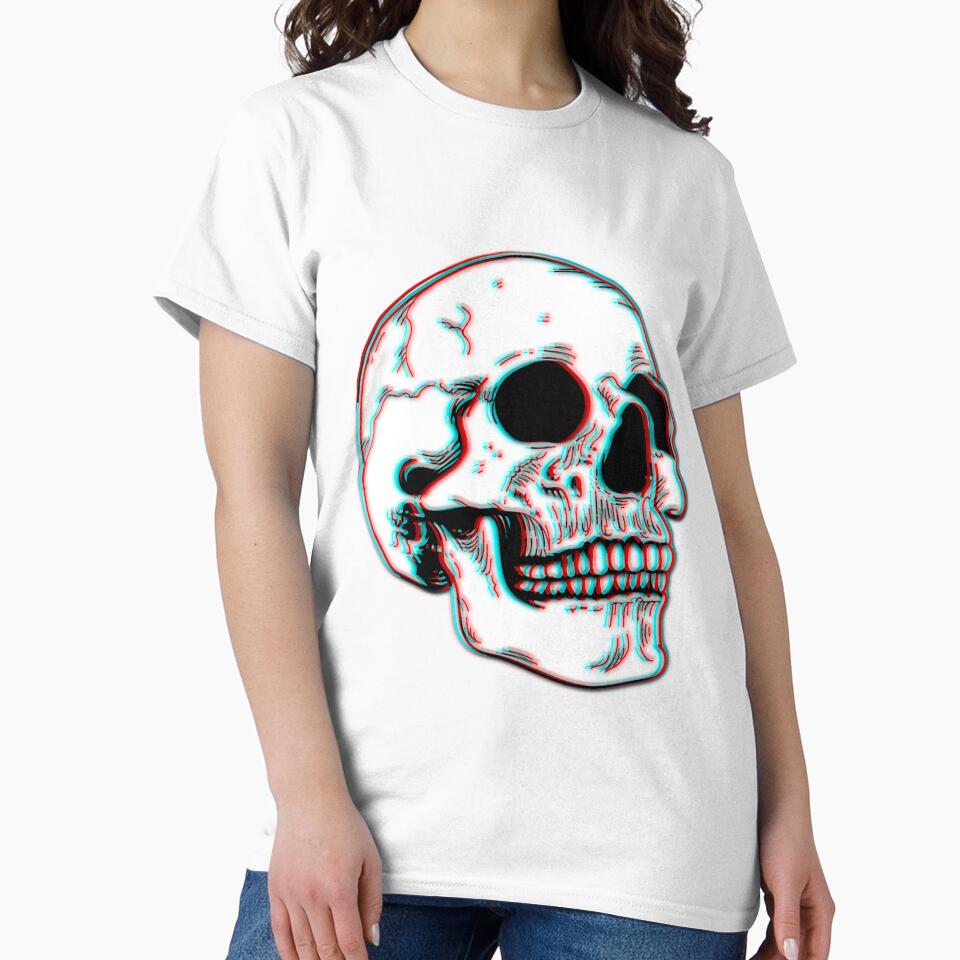 Grunge 3D Skull by vellikhor
