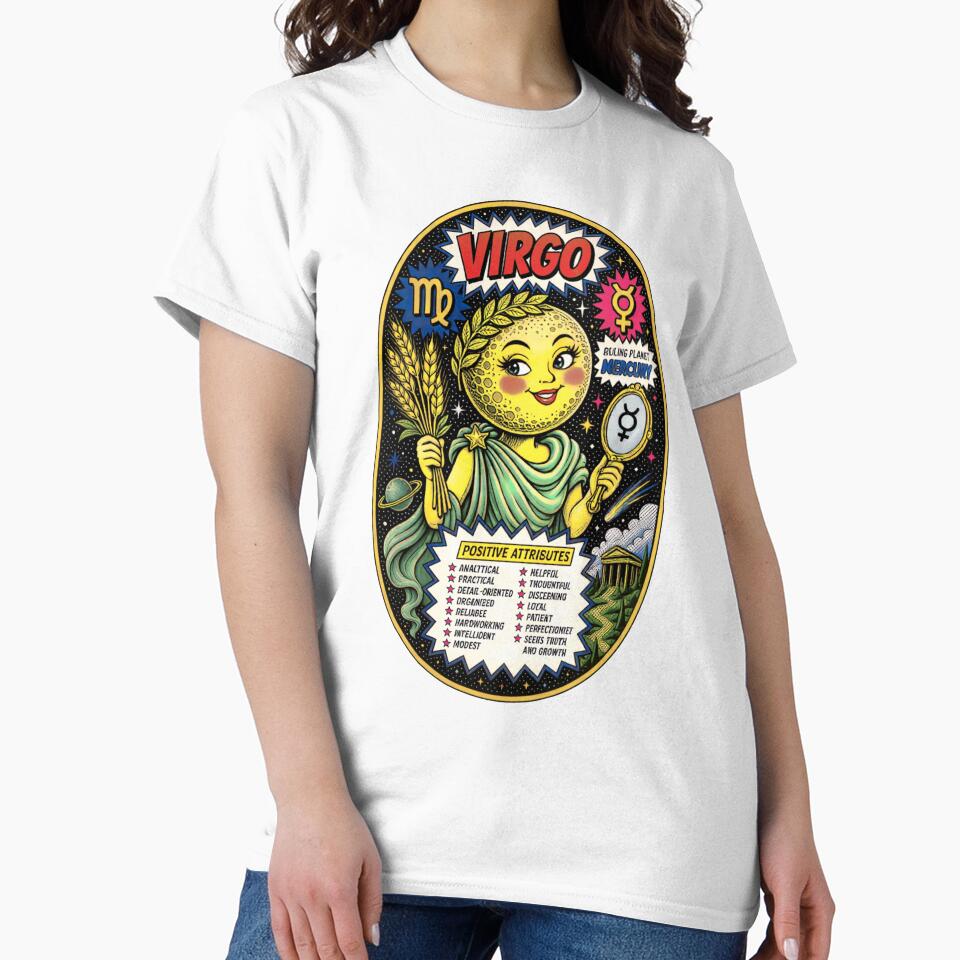 Pop Art of the Cosmos - Virgo by Cosmocharis