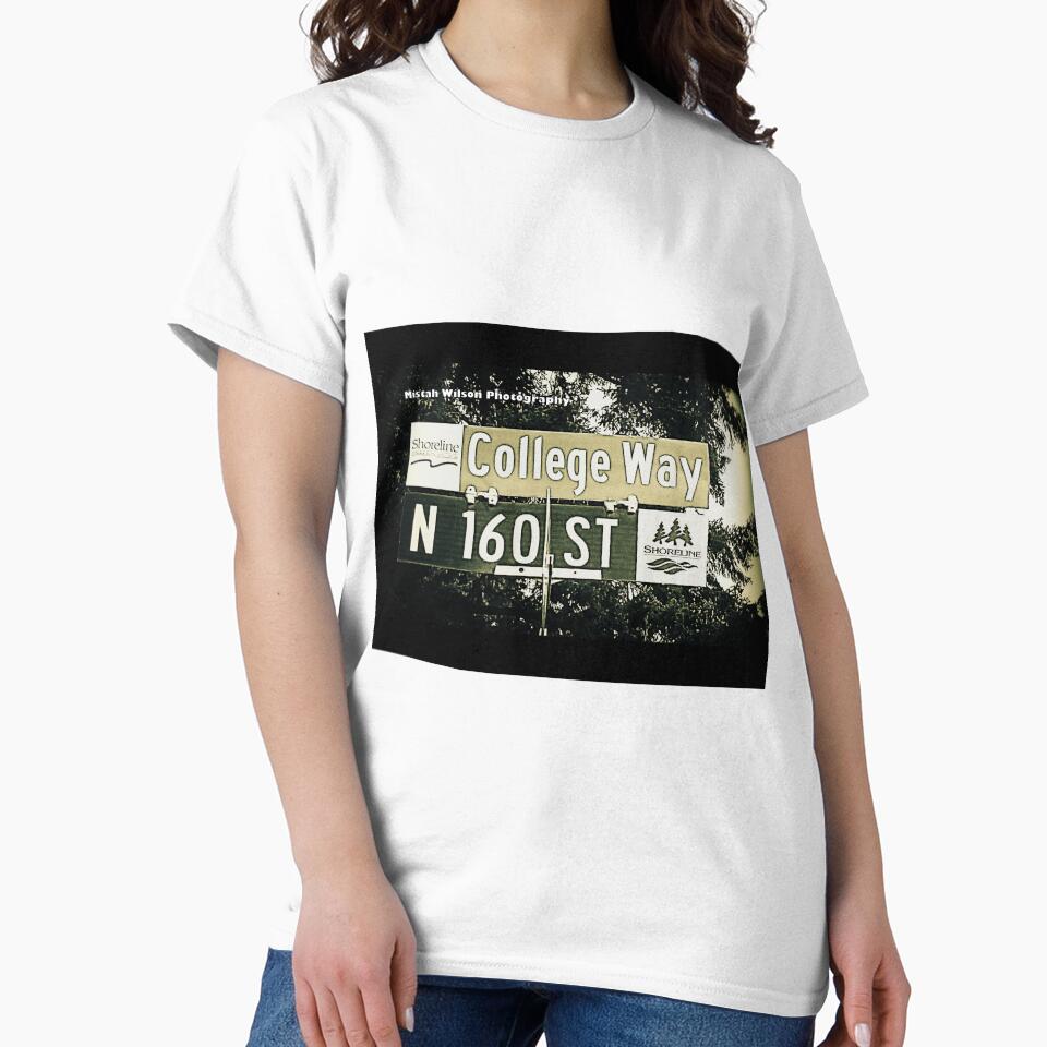 College Way & 160th Street, Shoreline, Washington by Mistah Wilson by The Street Sign Store