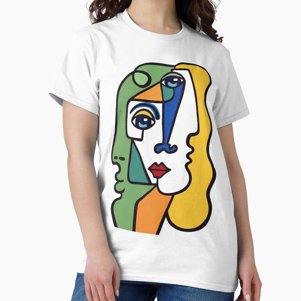 Lineart Streetwear | Abstract Art | Skatewear Premium T-Shirt by Fzenata